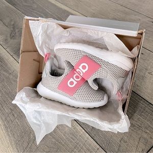 Adidas Toddler Girl Lite Racer Adapt 4.0 - size 6 - Pink and Grey